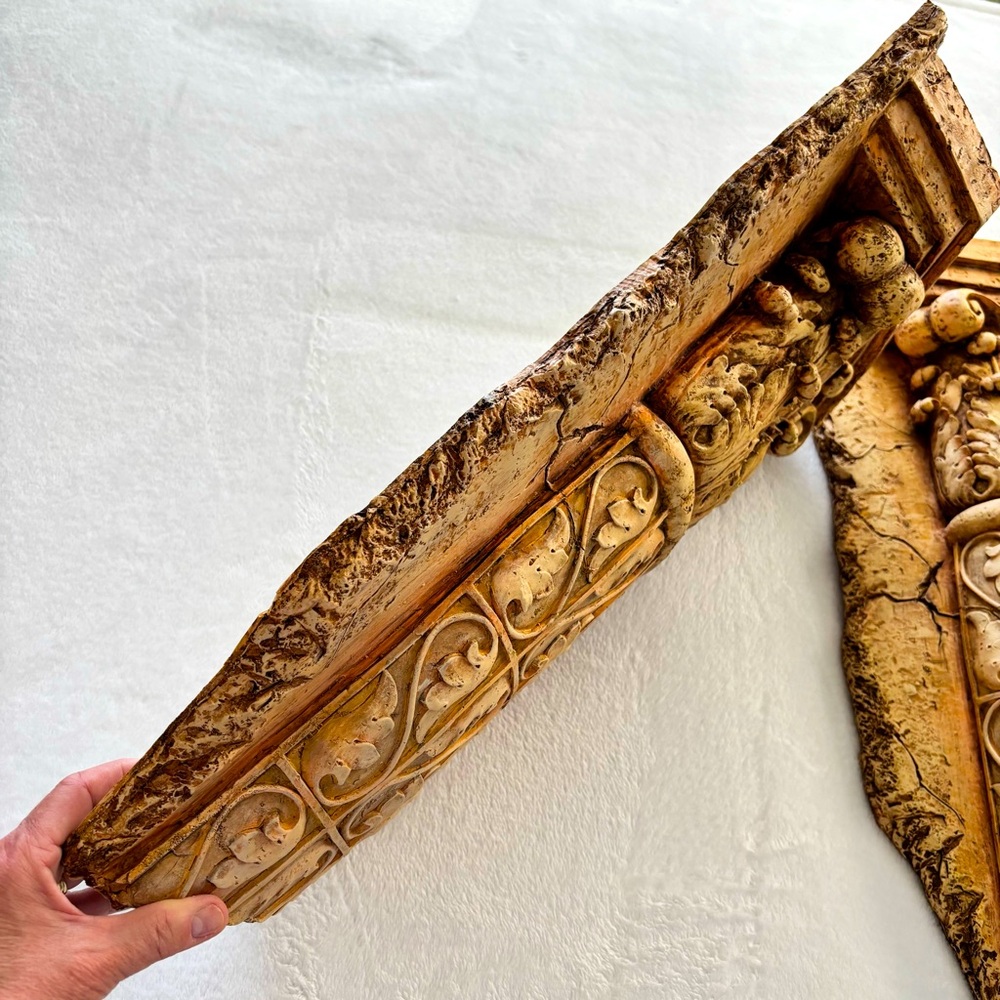 Set of 2 Large Decorative Roman Pillars Made From Molded Foam—EUC - Picture 8 of 16
